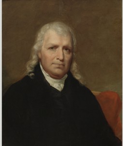 A painted portrait of US Supreme Court Justice Samuel Chase