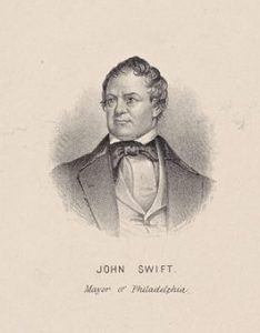 Portrait of John Swift, Mayor of Philadelphia during the General Trades Union Strike.