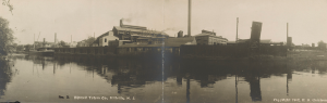 Photograph of the Whitall Tatum Company's Millville, New Jersey plant.